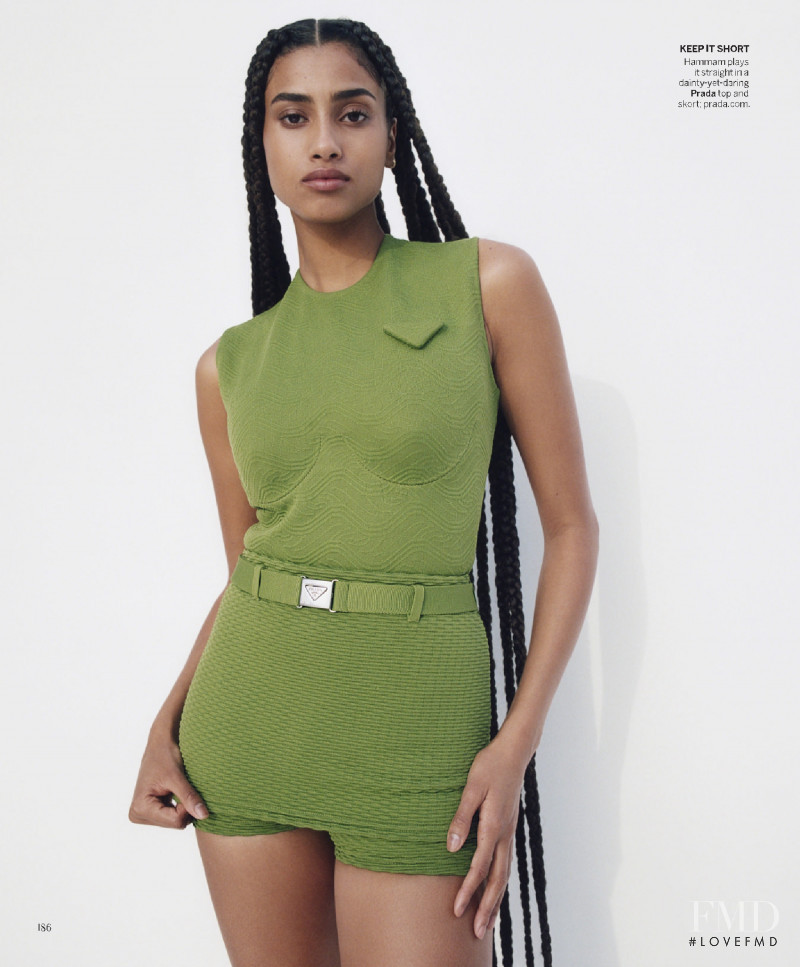 Imaan Hammam featured in Body Language, March 2022