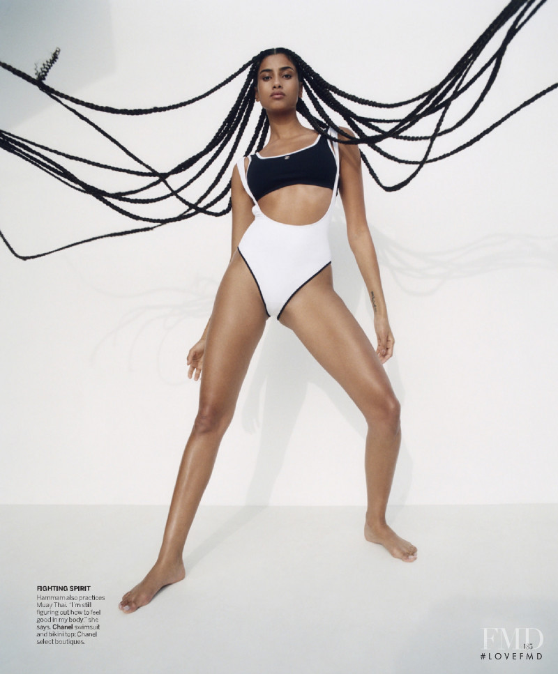 Imaan Hammam featured in Body Language, March 2022