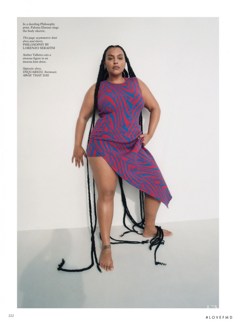 Paloma Elsesser featured in Contours De Force, March 2022