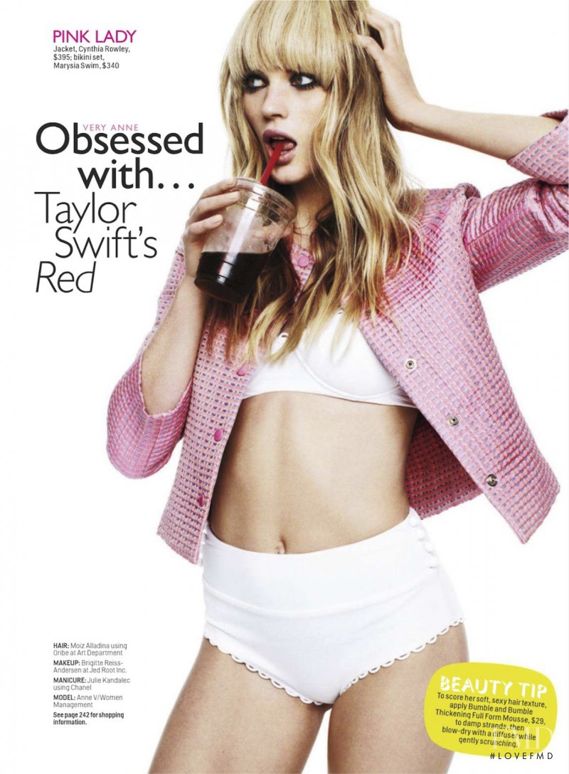 Anne Vyalitsyna featured in Pop Stars, March 2013