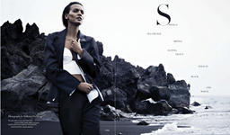 Spring\'s Sea Change Brings Suiting That\'s Bold In Black & White