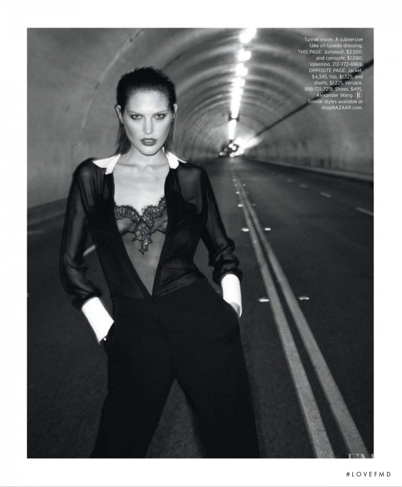 Catherine McNeil featured in Black Brings Sexy Back, March 2013