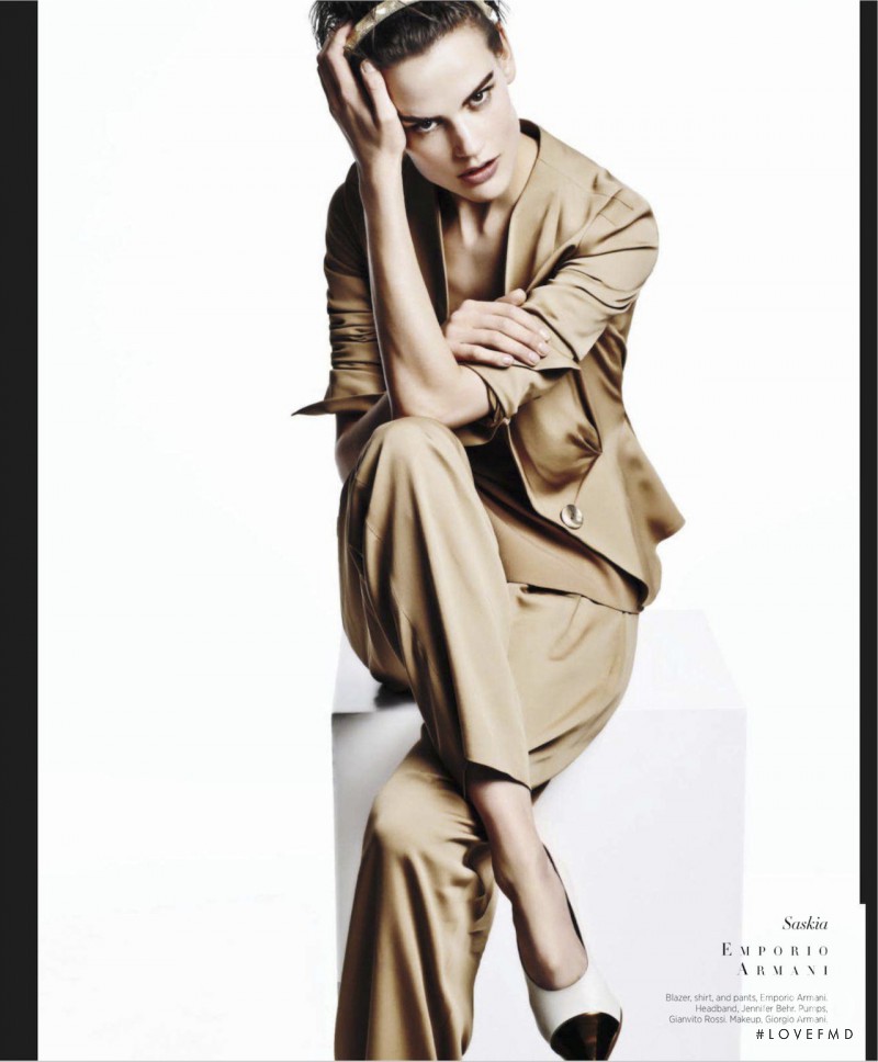 Saskia de Brauw featured in Carine On The Collections, March 2013