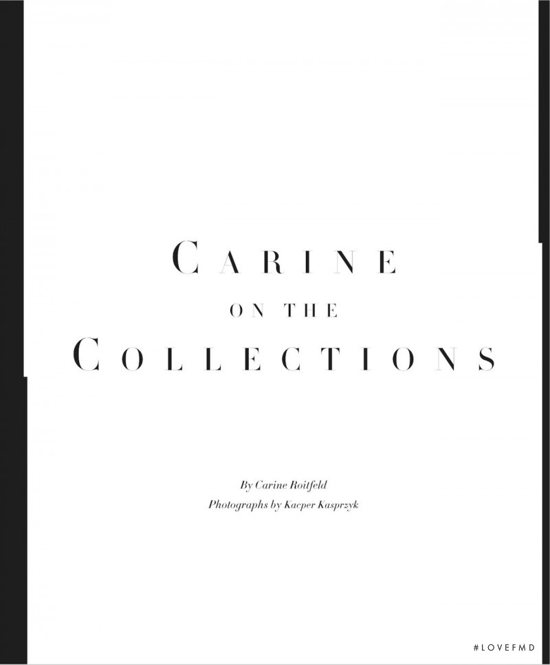 Carine On The Collections, March 2013
