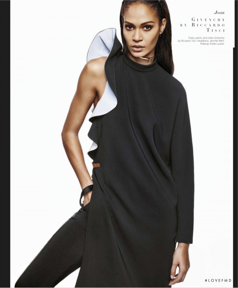 Joan Smalls featured in Carine On The Collections, March 2013