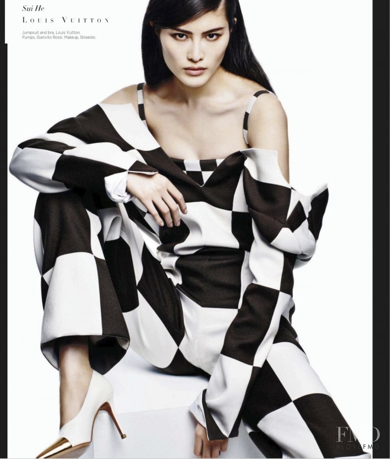 Sui He featured in Carine On The Collections, March 2013