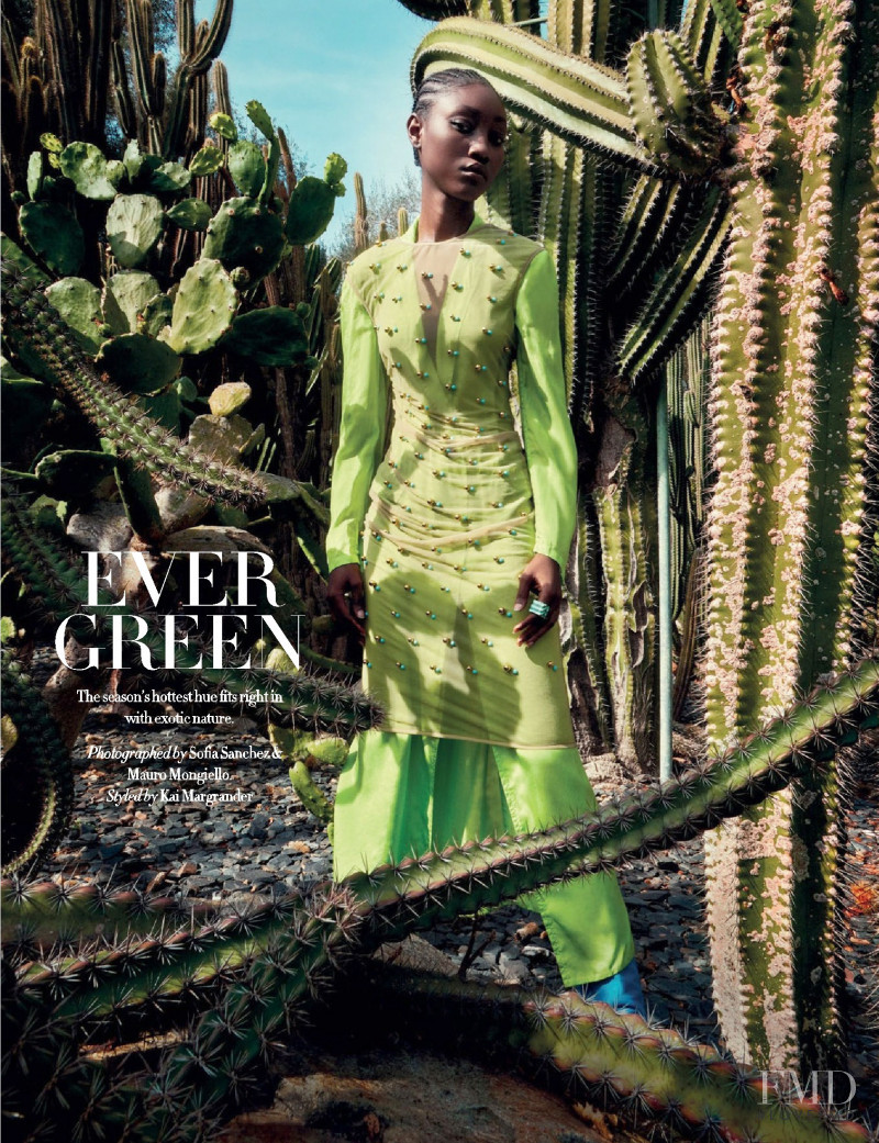 Eniola Abioro featured in Ever Green, March 2022