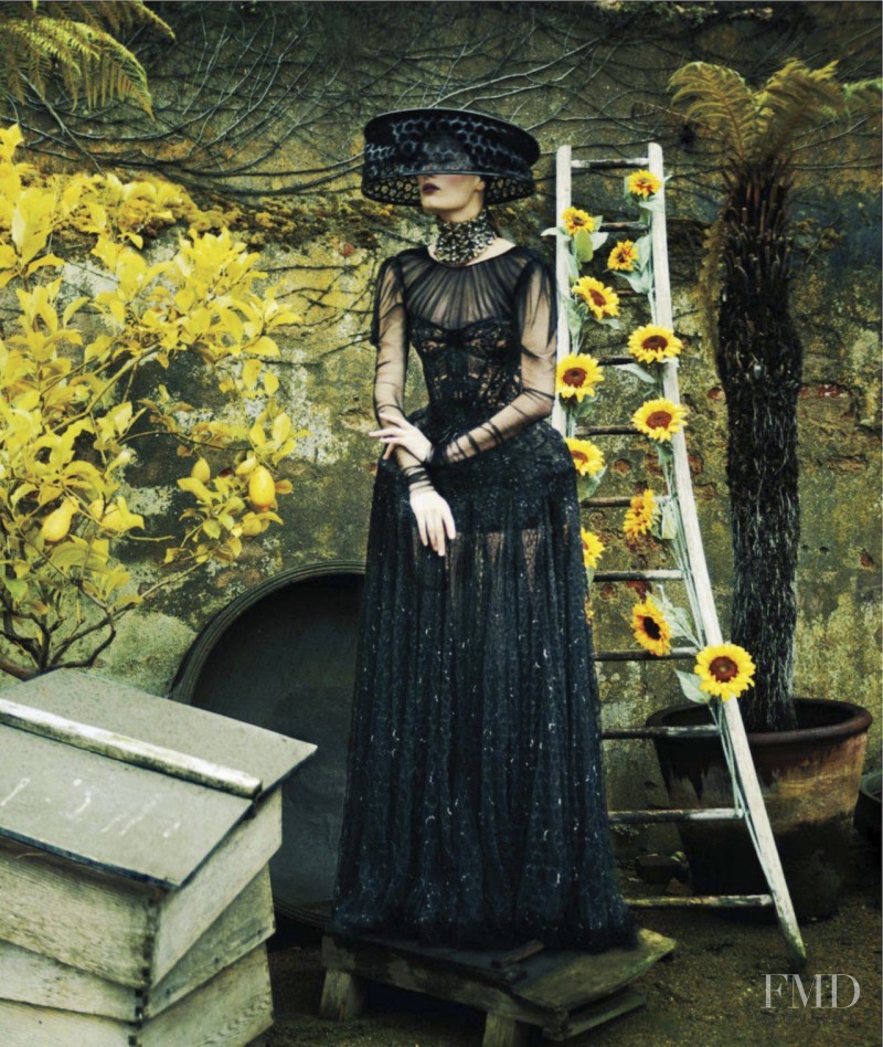 Alla Kostromicheva featured in Fashion\'s Queen Bee, March 2013