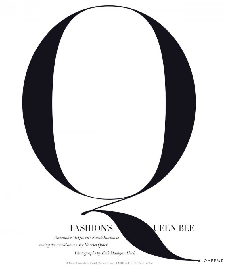Fashion\'s Queen Bee, March 2013
