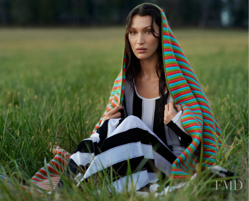 Bella Hadid featured in Bella From the Heart, April 2022