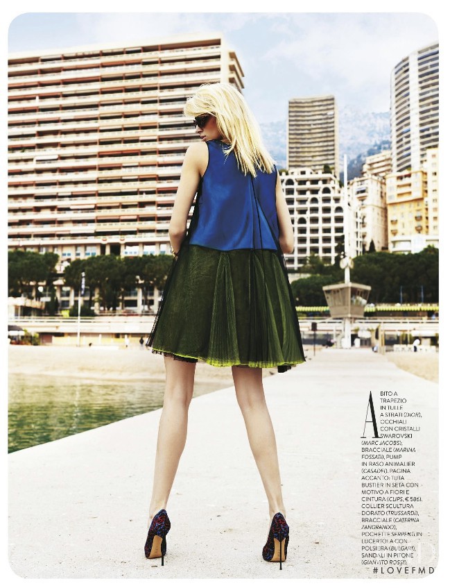 Fanny François featured in Montecarlo Style, February 2013