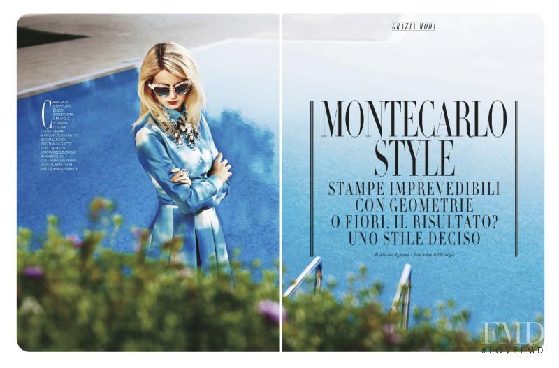 Fanny François featured in Montecarlo Style, February 2013