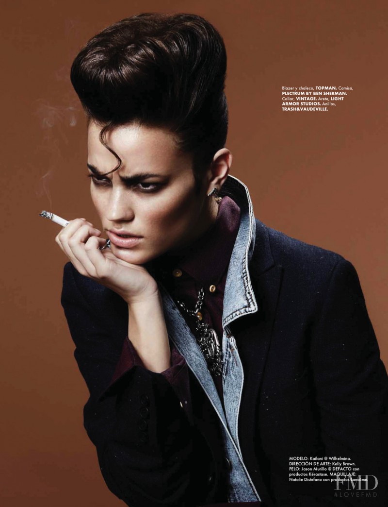 Keilani Asmus featured in Fashion Rocks, February 2013