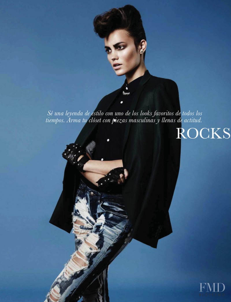 Keilani Asmus featured in Fashion Rocks, February 2013