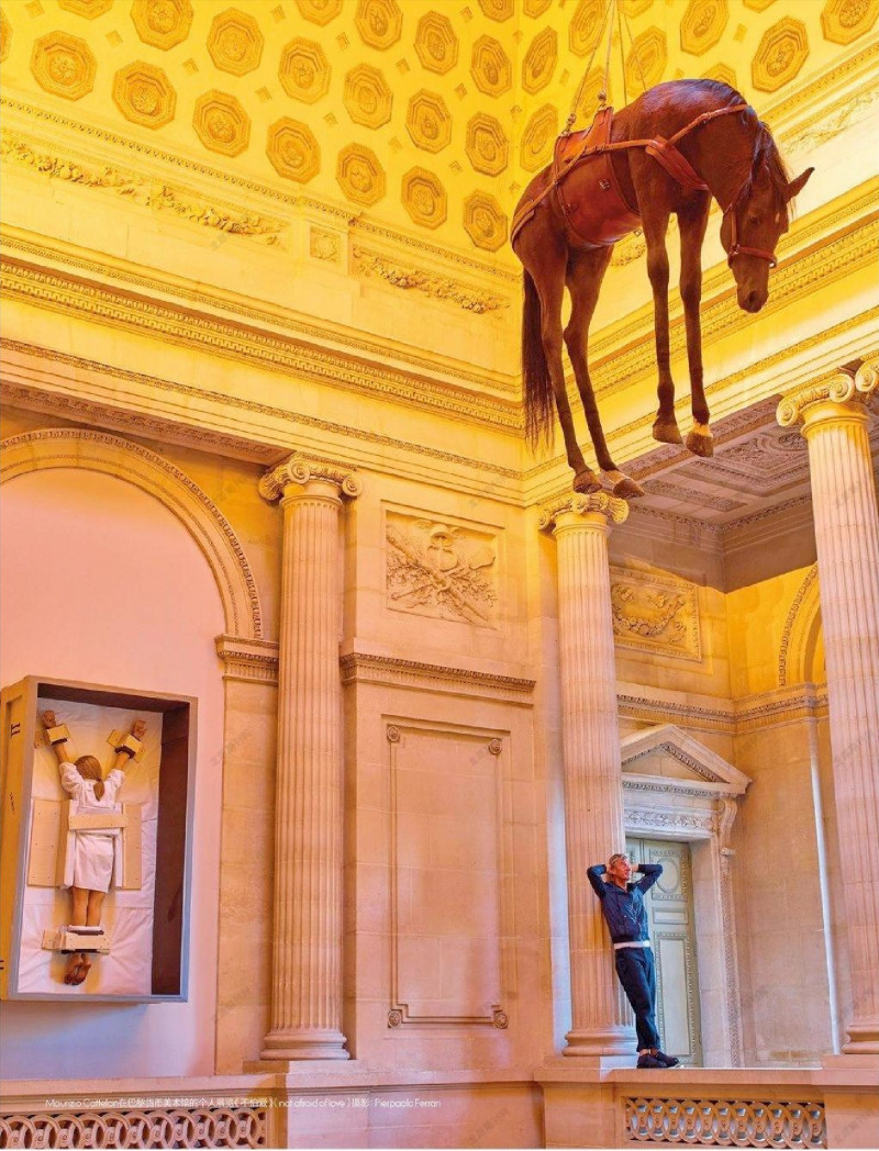 Maurizio Cattelan, December 2021