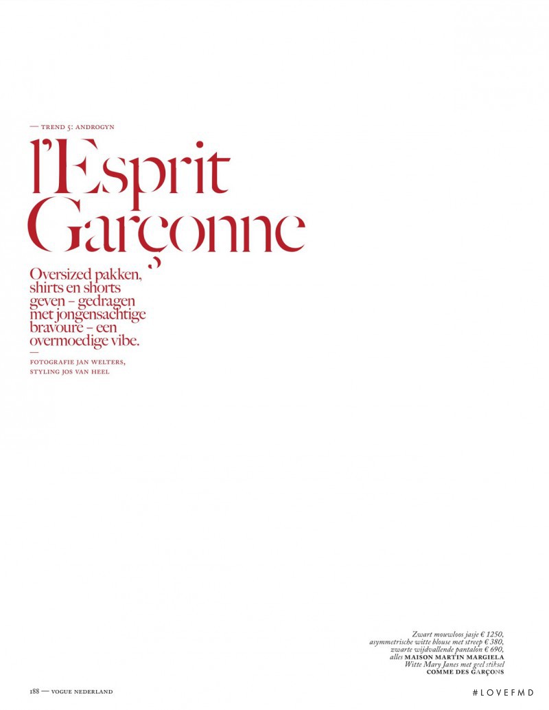 L\'Esprit Garconne, March 2013