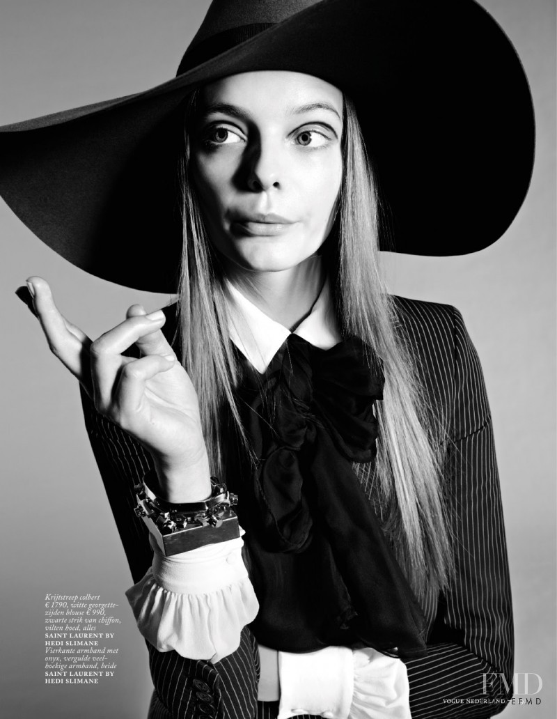 Nimuë Smit featured in L\'Esprit Garconne, March 2013