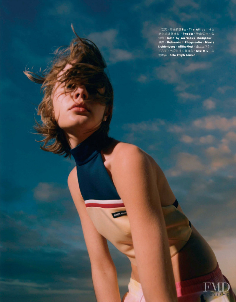 Celine Bouly featured in Hippie Girl, July 2021