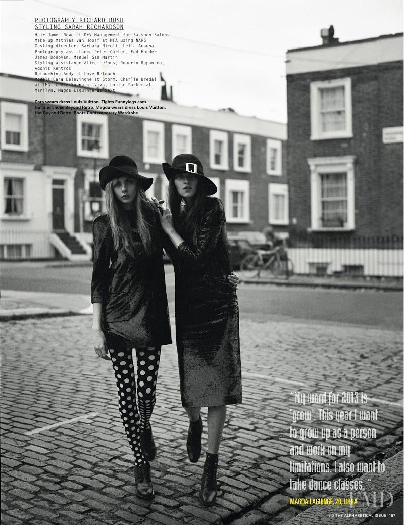 Cara Delevingne featured in Witches, March 2013