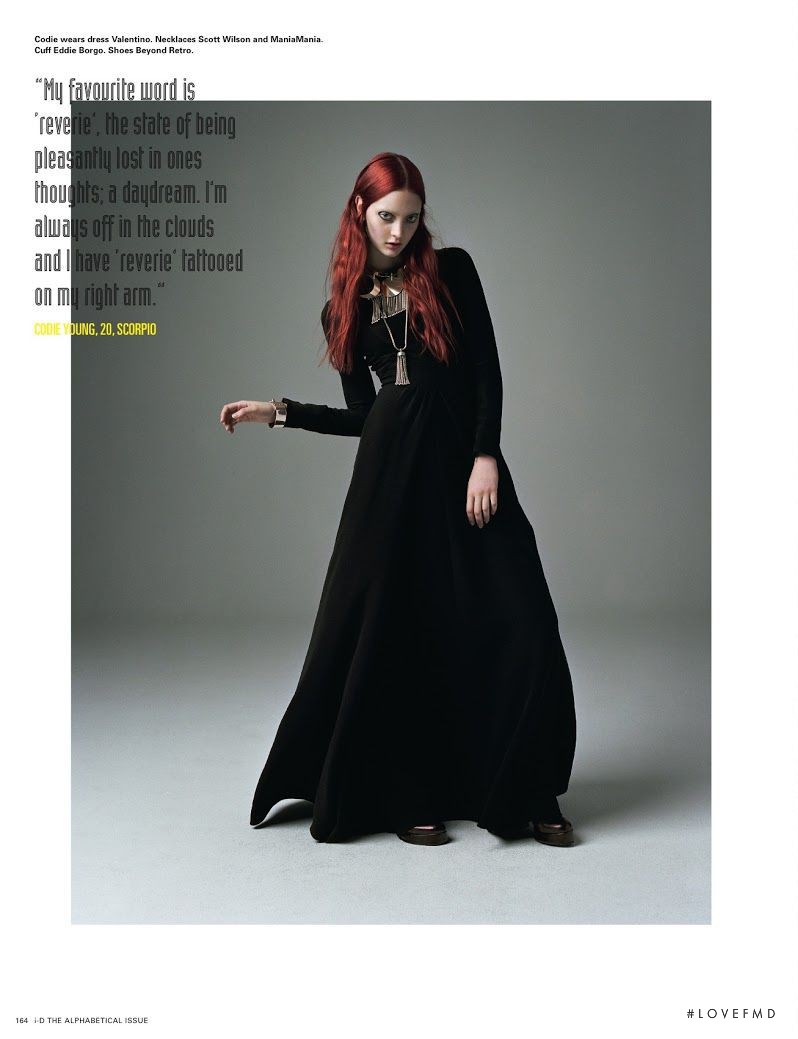 Codie Young featured in Witches, March 2013