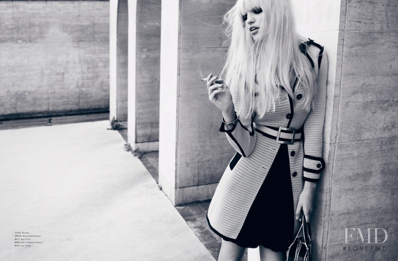 Daphne Groeneveld featured in Black N\'White, March 2013