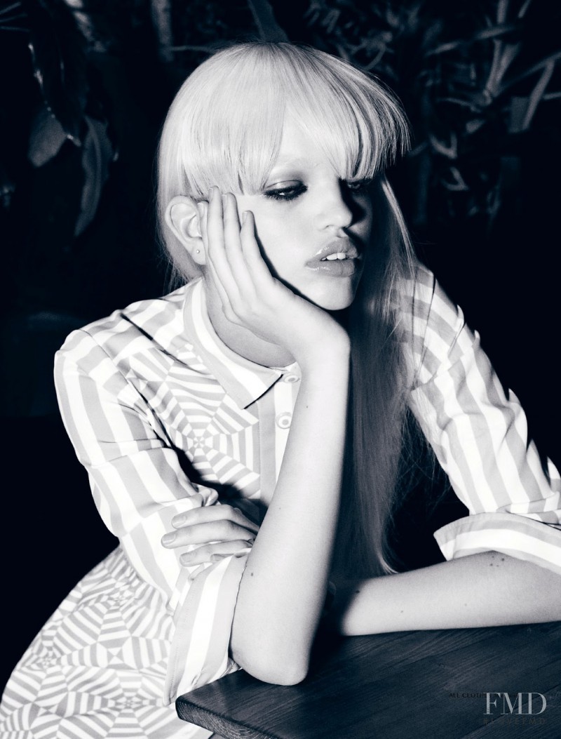 Daphne Groeneveld featured in Black N\'White, March 2013