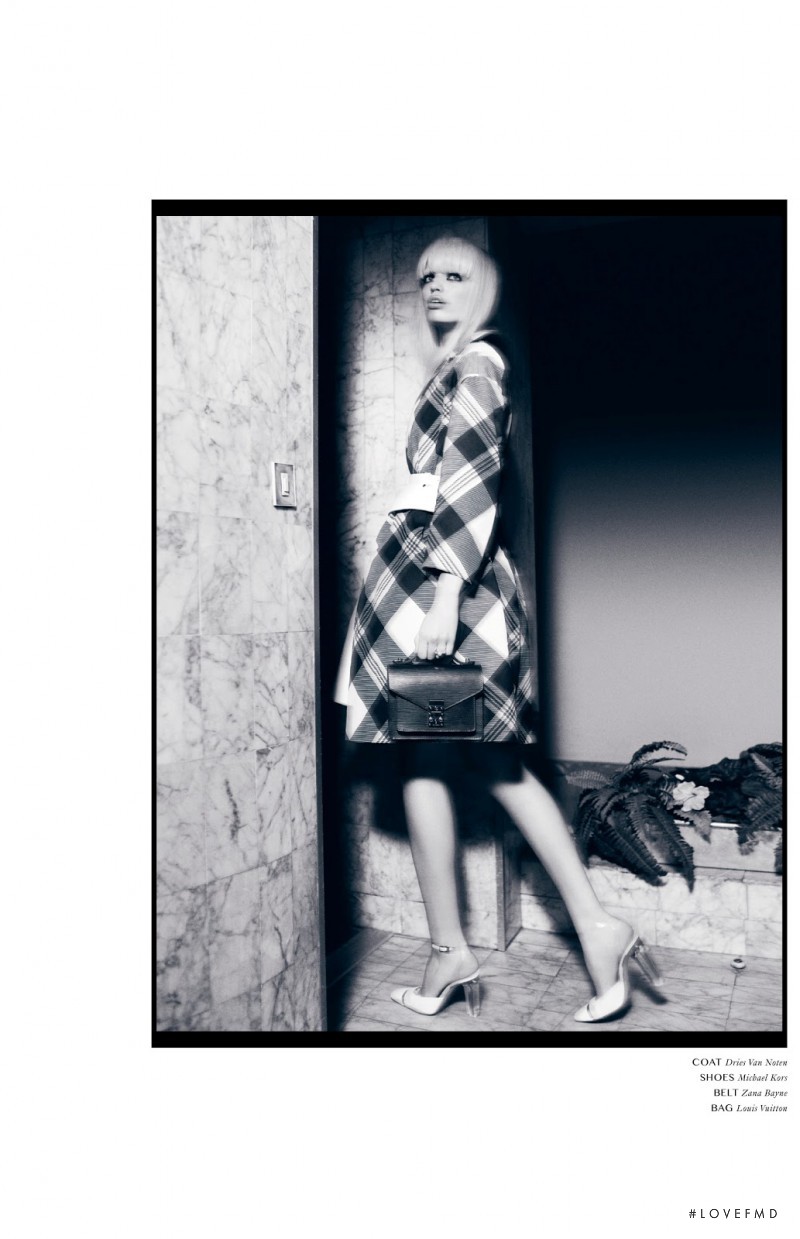 Daphne Groeneveld featured in Black N\'White, March 2013