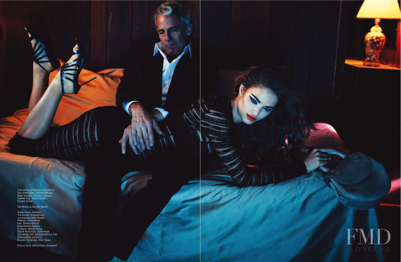 Robin Holzken featured in Basic Instinct, March 2017