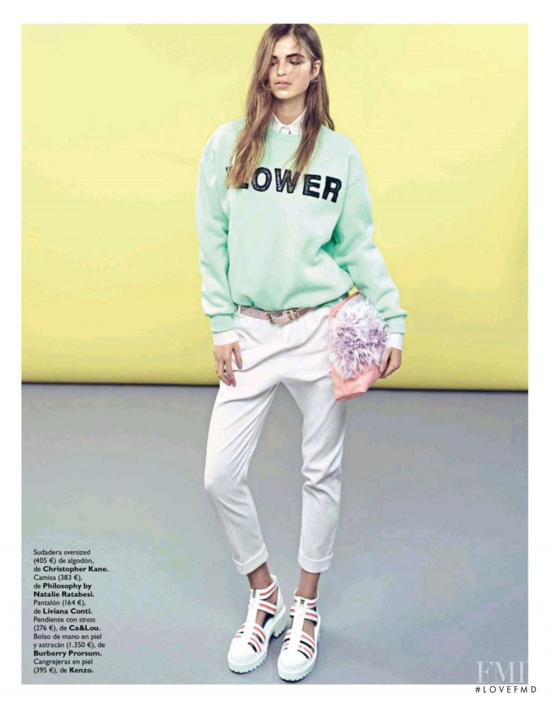 Robin Holzken featured in El Verano Mas Dulce, April 2014