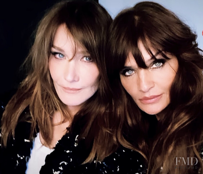 Carla Bruni featured in Plus One, April 2022