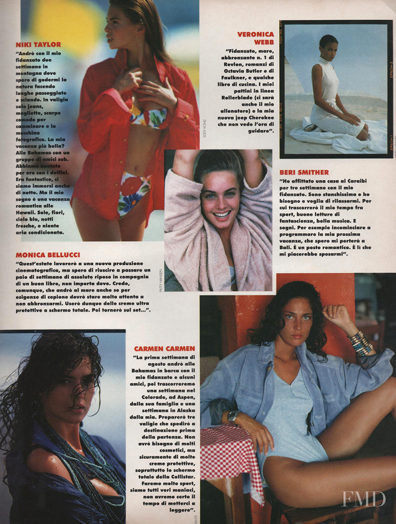 Beri Smither featured in Dove Vanno?, August 1994