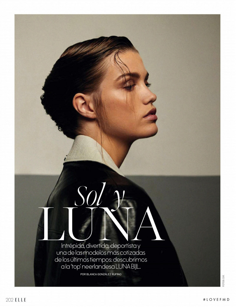 Luna Bijl featured in Sol y Luna, May 2022