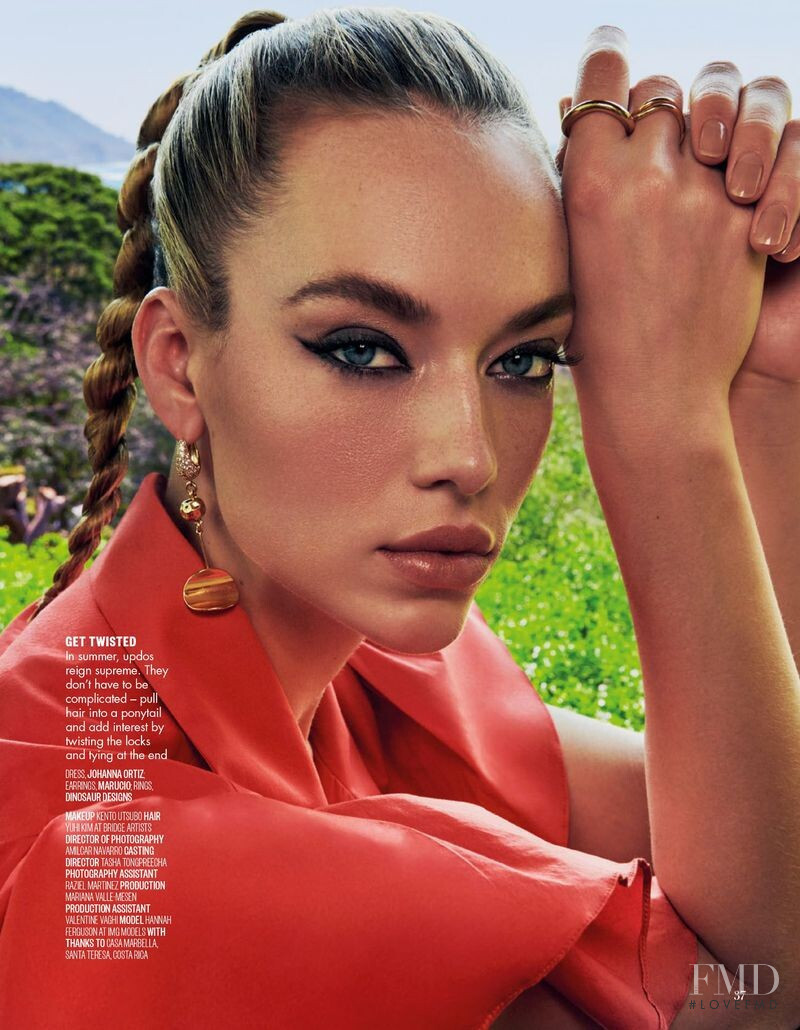 Hannah Ferguson featured in Dawn Till Dusk, July 2019