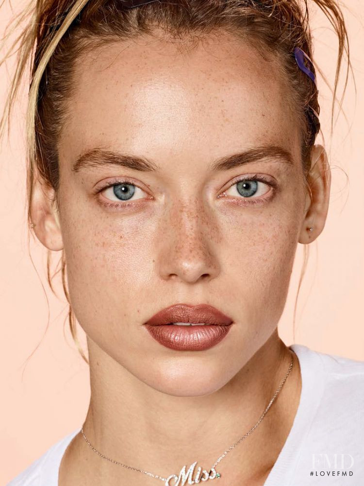 Hannah Ferguson featured in Beauty, September 2017