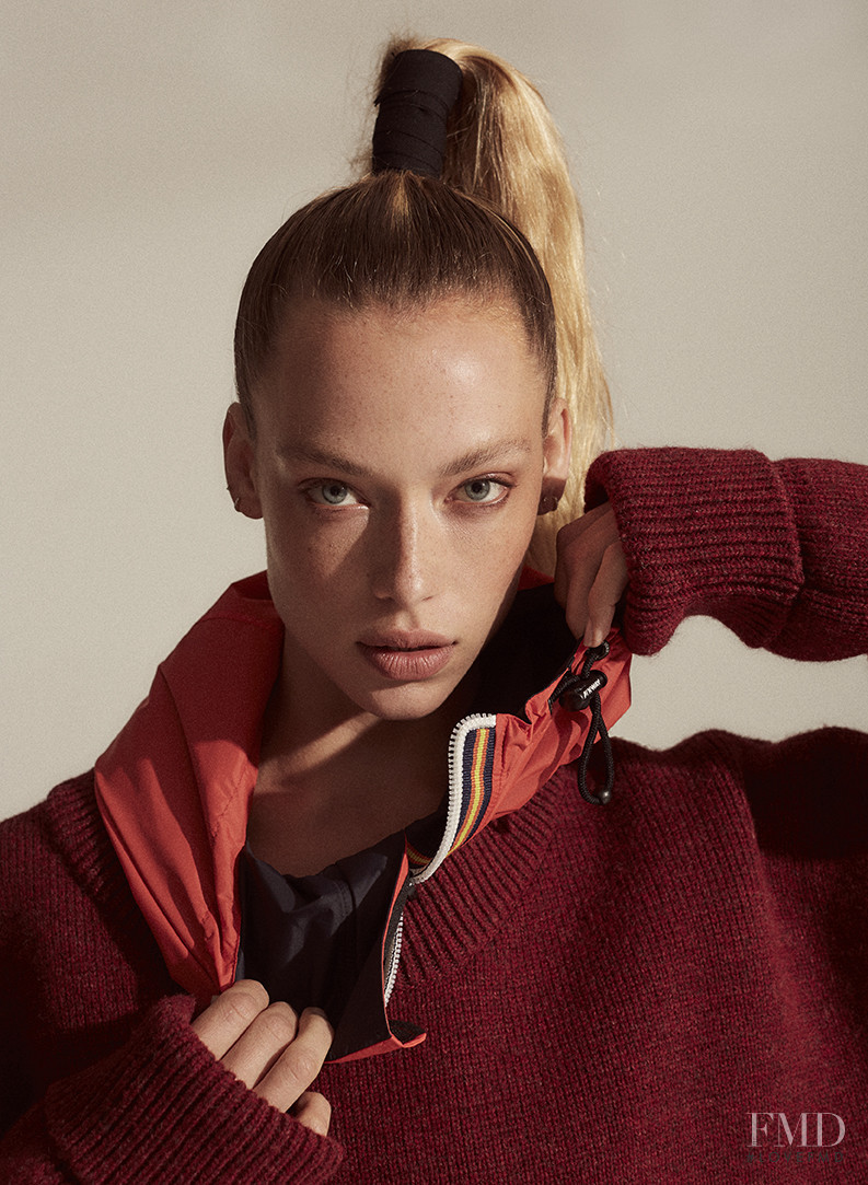 Hannah Ferguson featured in New Girls New Looks, July 2017