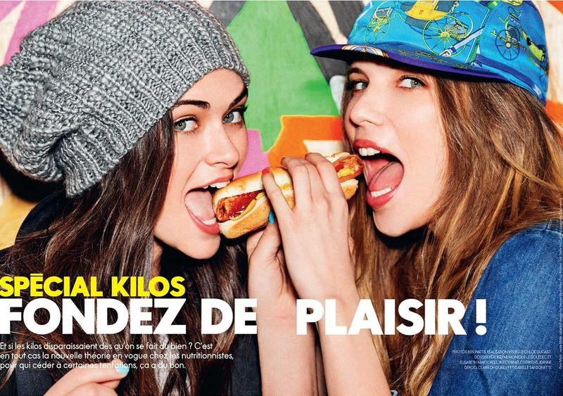 Myla Dalbesio featured in Special Kilos Fondez De Plaisir, March 2013