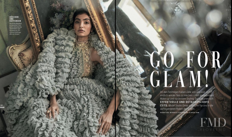 Soulin Omar featured in Go For Glam, December 2021