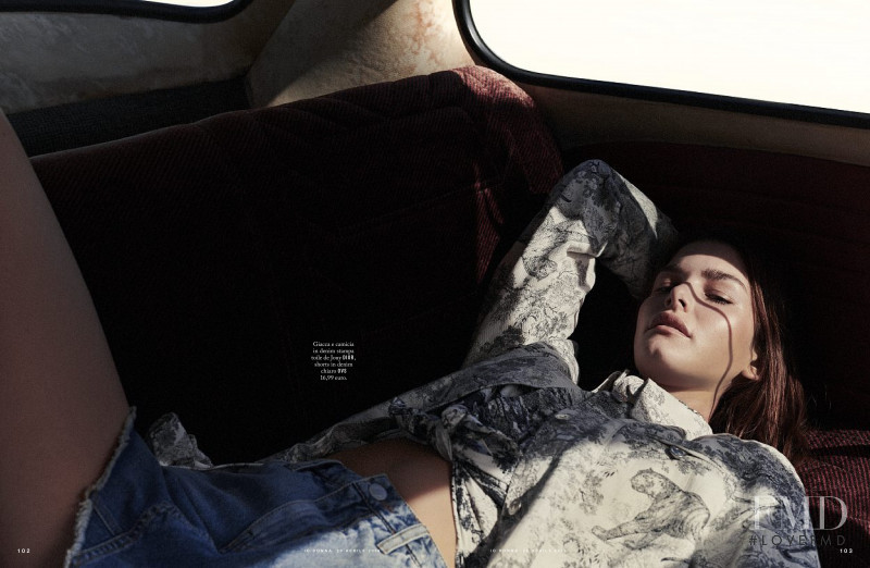 Ophélie Guillermand featured in Sabbia rovente, April 2019