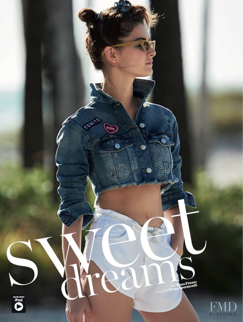 Ophélie Guillermand featured in Sweet Dreams, May 2017