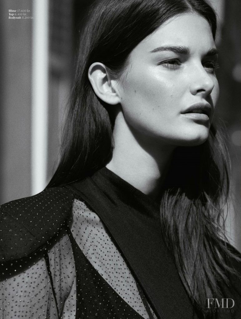 Ophélie Guillermand featured in Dans La Nuit, June 2017