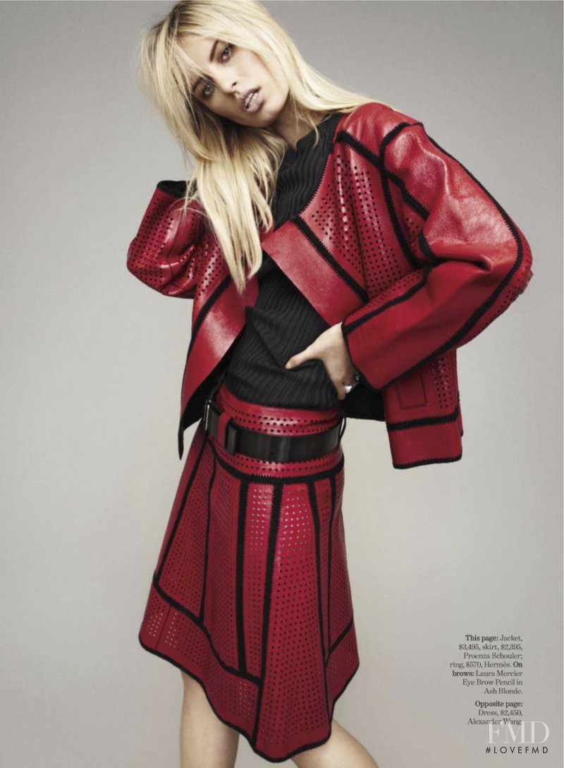 Karolina Kurkova featured in About Face, March 2013