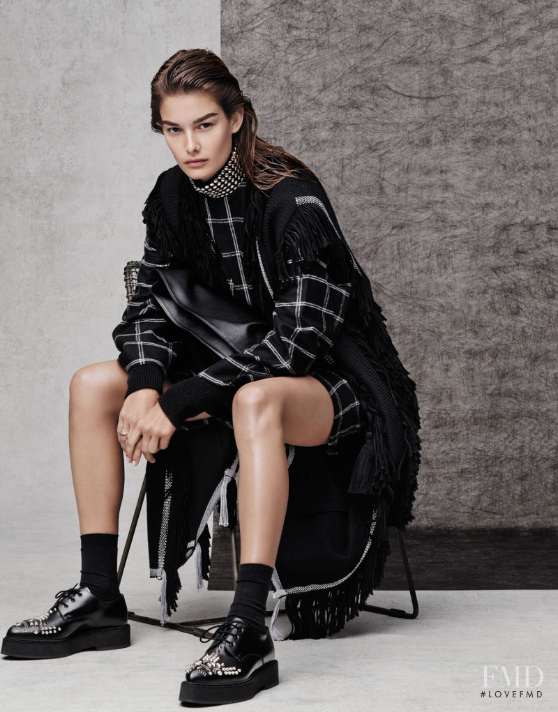 Ophélie Guillermand featured in A New Attitude, October 2015