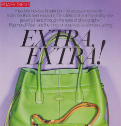 Power Trend: Extra, Extra! - 1. Double Bag It