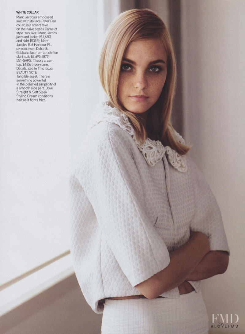 Caroline Trentini featured in The Soft Sell, November 2005