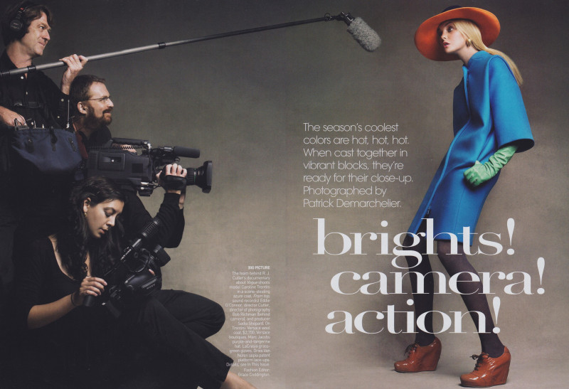 Caroline Trentini featured in Brights! Camera! Action!, September 2007