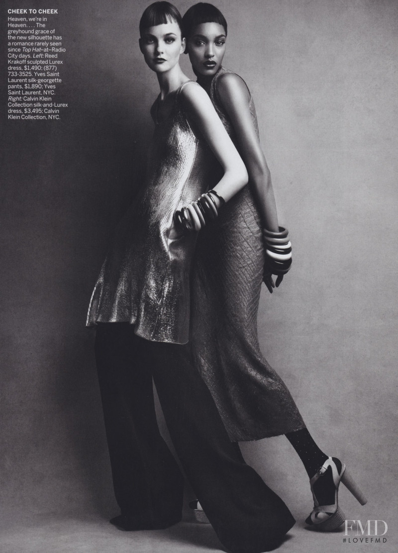 Caroline Trentini featured in The Society Slouch, October 2010