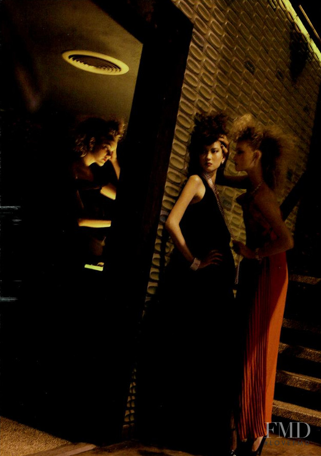 Gemma Ward featured in Madame, March 2005