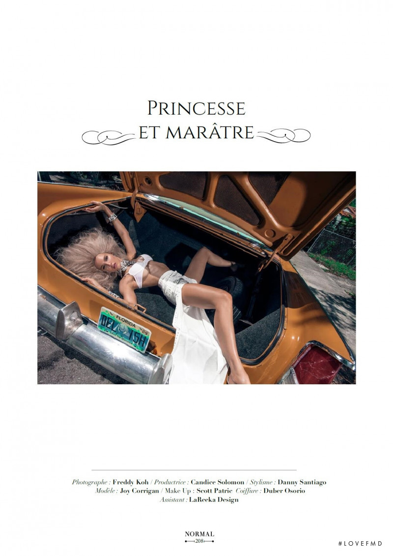 Joy Elizabeth Corrigan featured in Princesse Et maratre, October 2019