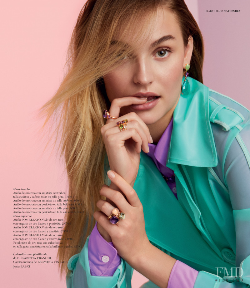 Roosmarijn de Kok featured in Color Up, June 2019