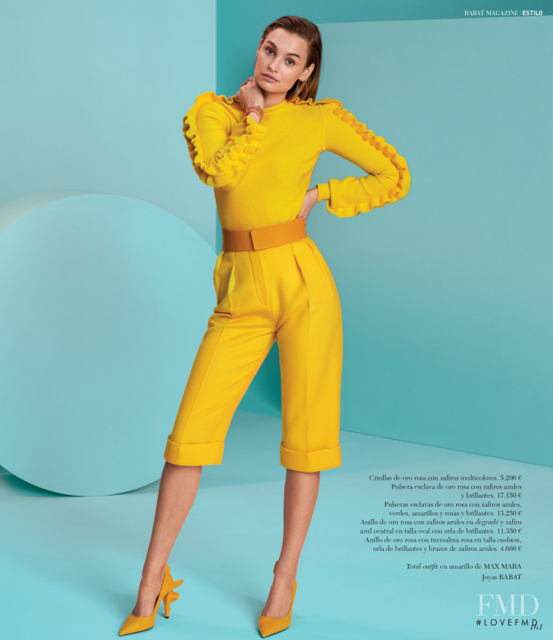 Roosmarijn de Kok featured in Color Up, June 2019